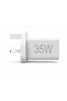 Hama Mini Charger UK,35W,2X USB-C,White - 3