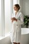 Plus Size Summer Bathrobe Cream Beach Robe