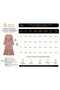 Moda Başak Premium Woven Fabric Straight-Cut Dress with Dominant Collar - 5