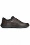 Premium Genuine Leather Men's Shoes Brown Daily Lace-Up Light Sole Casual Model