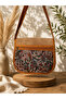 Ethnic Patterned Suede Shoulder and Crossbody Bag for Women – Bohemian Casual Bag - 2