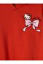 Lcw Kids Red Hello Kitty Embroidered Girls' Knit Sweater - 4