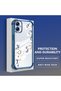 Samsung Galaxy A04E Compatible Transparent Back Four Corners Reinforced Impact Protection Silicone Case - 3