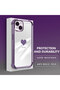 iPhone 14 Plus Compatible Transparent Back Four Corners Reinforced Impact Protection Silicone Case - 3