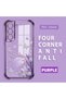Samsung Galaxy S22 Compatible Transparent Back Four Corners Reinforced Impact Protection Silicone Case