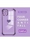 iPhone 11 Compatible Transparent Back Panel Four-Corner Reinforced Impact Protection Glossy Edge Silicone Case
