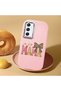 Pink Silicone Case with Shock-Absorbing Camera Protection Compatible with Samsung Galaxy A54 - 2