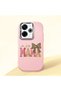 Poco M6 4g Compatible Shock-Absorbing Camera Protected Pink Silicone Case