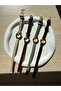 Tiny Leather Cord Women's Wristwatch Green - 2