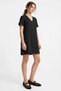 Women's Black Straw Knit Buckle Summer Casual Mary Jane Ballerinas
