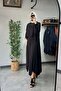 Verev Cut-Out Skirt Suit Black - 2