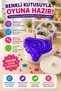 2-Pack Slime Play Gel Glittery Stretch Dough Educational Sensory Play Motor Skills Development Toy Colorful - 8