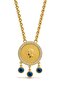 Figured Anti-Tarnish Steel Adjustable Chain Luxury Necklace - 2