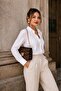Women's Leopard Patterned Chain Strap Shoulder and Crossbody Bag with Flap Cover, Stylish Daily Bag - 6