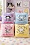 Kuromi Friends Patterned 4-Piece Children's and Baby Pillowcase Set