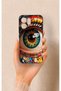 Oppo Reno 14F Compatible Colorful Eye-Pop Pattern Silicone Case