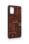 Samsung A31 Compatible Vintage Carpet Patterned Silicone Case - 3