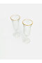 Esvab • Modern & Distinctive Footed Water Glass Set of 2 120 ml - 3