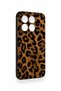 Mi 15t 5g Compatible Dark Leopard Leather Pattern Silicone Case - 3