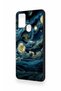 Samsung A21S Compatible Starry Night Patterned Silicone Case - 4