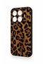 Xiaomi Mi 17t 5g Compatible Dark Leopard Leather Pattern Silicone Case - 4