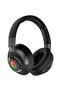 Shadow ANC Gaming Headset with 50 Hours Play Time, 50mm Dynamic Driver, Immersive Audio, Multi-Device, Detachable Mic, ANC Noise Block, 2.5h Charge, BT 6.0, 10m Range - Black - 6