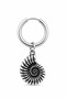 Unisex Silver Color Surgical Steel Dangle Sea Shell Figured Hoop Earring 1 Piece - 2