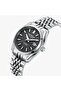 Automatic Mechanism Sapphire Anti-Scratch Glass Steel Band Men's Wristwatch Qmg1251B - 3
