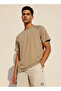 Men Perforated Raglan Sleeves T-shirt