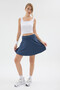 Athletic Skirt with Stretchy Lycra Pockets - Tennis Skirt - 2