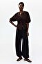Waisted cotton blouse - 3