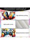 Neon Gaming Controller Headset 3 Piece Black Floating Frame Canvas Wall Art | 3x 30x40cm 12x16 inch | Colorful Gamer Room Triptych - 4