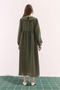 Muslin Dress Khaki - 4