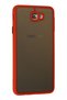 Aconcept Galaxy J7 Prime Case Montreal Silicone Cover (31125) - Red - 3