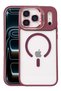 Aconcept iPhone 17 Pro Remim Lens Cover with Magsafe Stand (64207) - Burgundy