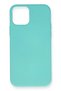 Aconcept iPhone 12 Mini Case Nano Inside Velvet Silicone (115844) - Turquoise
