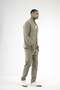 Slim Fit Men's Cotton Linen Top and Bottom Set - 5