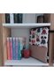 Home Zippered, Waterproof Lined, Fiber-Protected Book Cover (with Paw) - 4