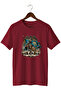 Unisex T-Shirt with Large Seljuk Warrior and Double-Headed Eagle Print – Turkish Historical Design