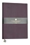 Victorias Journals Smyth Classic Flexible Cover Lined Notebook, 14.8X21 cm -Purple