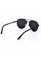 Velocity Polarized Aviator Sunglasses for Men & Women, Black Metal Frame with Smoke Polarized UV400 Lenses | Model 6322 - 3