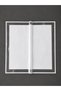 Transparent Border White Framed Bouquet Wrapping Paper 57X57 cm Flower Wrapping and Packaging 4 Pieces - 4