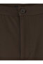 Lcw Modest Brown Loose Fit Women's Pleated Fabric Trousers - 6