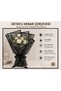 Black Framed Transparent Opp Flower Bouquet Wrapping Paper 57X57 cm Gift Packaging 4 Pieces - 7