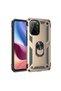 Aconcept Poco F3 Case Sofia Ring Silicone Cover (203723) - Gold