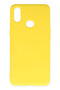 Aconcept Galaxy A10S Case Nano Inside Velvet Silicone (234139) - Yellow