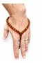 Miras-I Kadim – 8X8.5 mm Barrel Cut German Faturan Amber Prayer Beads - 4
