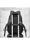 Golden Wolf Slim Laptop Backpack Water Resistant Daypack with Headphone Jack for Business Casual Travel College for Men Women, GB00433, Black - 6