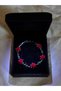 Rose and Steel Necklace in a Special Lighted Box as a Gift for Your Beloved.