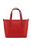 High Quality Leather Handbag for Women, Red - 3